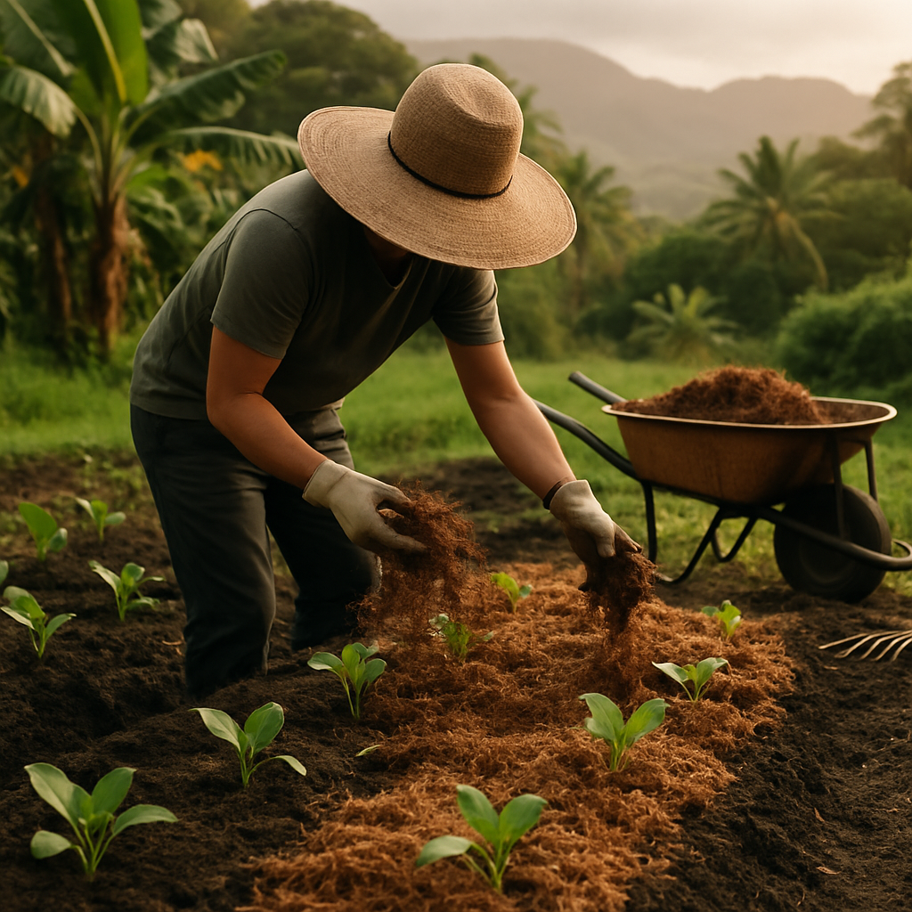 Mulchen zur Bodenfeuchte: GMO-Free Hawaii erklärt Bodengesundheit 4b1d5a78 f462 421c 8769 c50f7a08b859