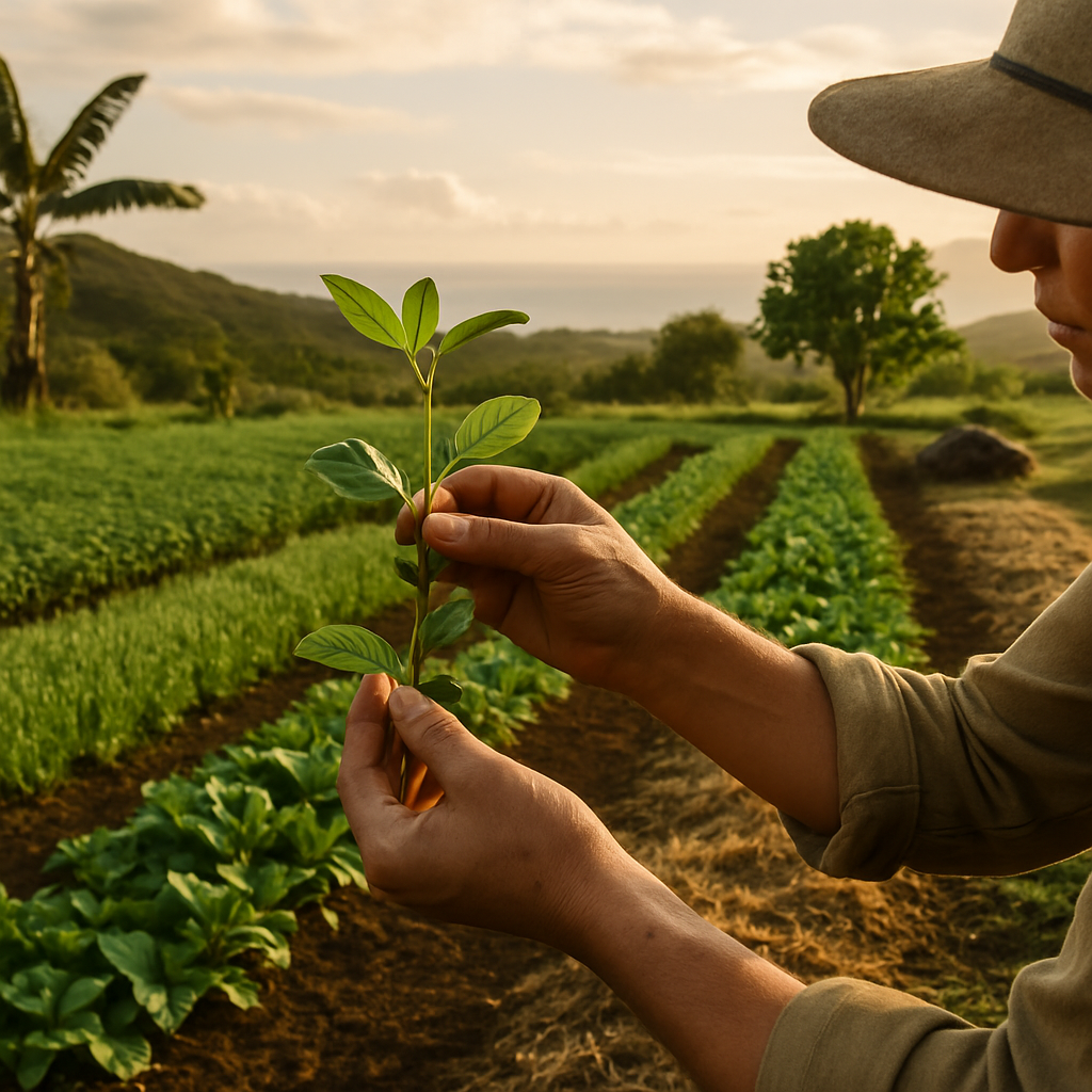 Fruchtwechsel und Fruchtfolgepraktiken für GMO-Free Hawaii c59d9807 f466 4767 9f78 a2184fa86982